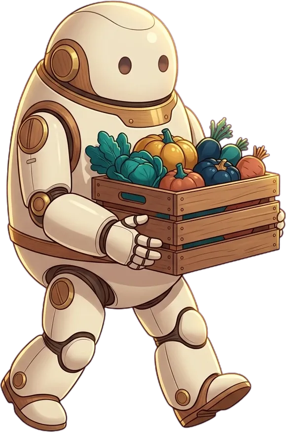 A working robot